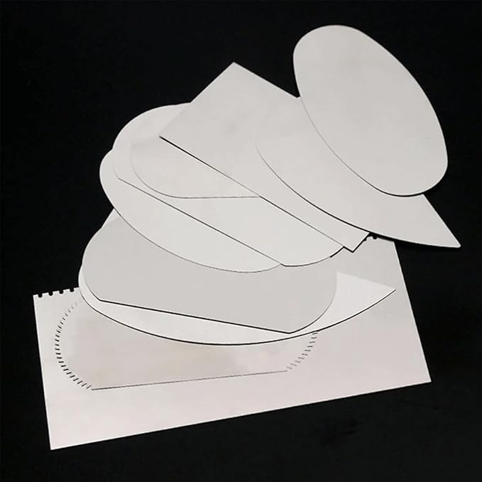 20PCS Stainless Steel Pottery Tools Clay Sculpting Tool Pottery Ribs Serrated Scraper Crafts Tool Pottery Trimming Tools Ceramic Tools Sculpture Modeling Cutter Scraper Ceramics Sculpting Tools