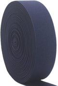 Navy Blue Wide Elastic Band for Sewing 1.5 inch 10 Yards Double-side Twill Woven Elasitc Stretch Straps Heavy Knit Elastic Waistband for Pants Wigs DIY Crafts & Projects