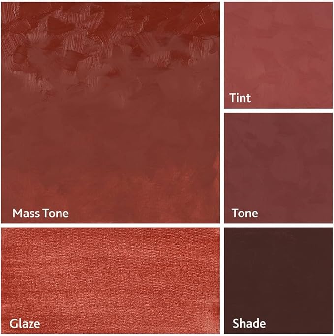 Tusc & Pine Artist Oil Paint - Mars Red, 40 ml, Non-Yellowing, Rich & Creamy Consistency, Maximum Pigment Load, Small Batch Milled Oil Paints Made in the USA for Professional Artists
