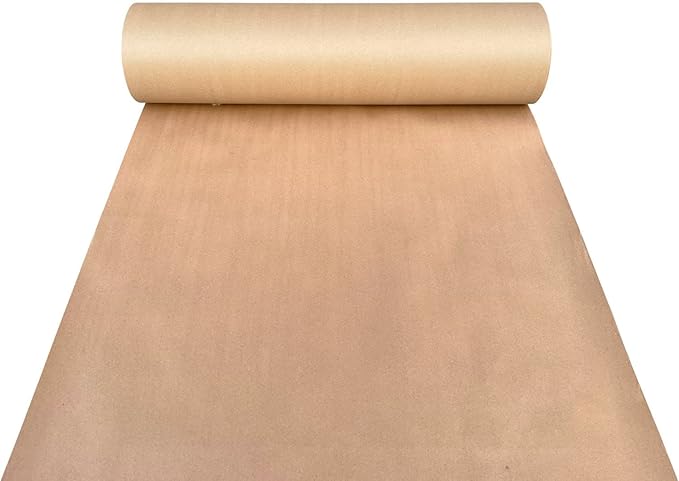 Sandbaggy Lightweight Kraft Paper Rolls - 30 lb. Recycled Paper - Shipping, Packing, Wrapping, Arts and Crafts - Made in The USA (Brown) (24 in x 1200 ft (3 roll), Brown)
