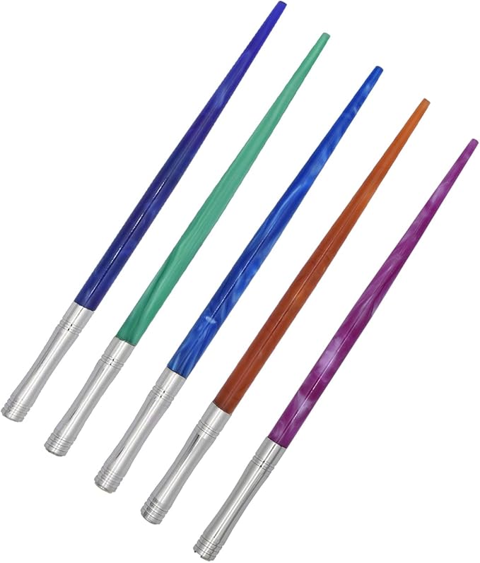 Gullor Resin Dip Pen Handcrafted Calligraphy Set with 33 Nibs for Art, Signatures, Drawing, Caligraphy Kits for Beginners (Brown)