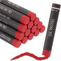 MECCANIXITY Soft Oil Pastels, Oil Pastel Crayons Vibrant Color Blendable Art Supplies for Painting Drawing Blending Painting Artists Beginners Professional(Red, Pack of 36)