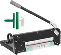 VEVOR Guillotine Paper Cutter 12",Heavy Duty Paper Cutter A4 400 Sheets, Paper Guillotine Cutting Width 30 cm,Paper Slicer Cutting Thickness Max 4 cm, Paper Slicer for Cutting Paper, PVC etc