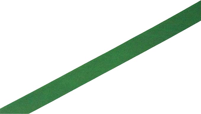 Mandala Crafts 55 Yards 1/2 Inch Green Double Fold Bias Tape for Sewing - Bias Binding Tape for Quilting Binding, Hemming, Seam, and Fabric Piping