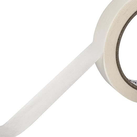 3 Pack White Masking Tape - Painters Tape 0.50 Inch Wide - Multi-Surface, Water Resistant, Indoor & Outdoor Use - 270FT Total - Artist Tape for Paint, Wall, Watercolor (#4010)
