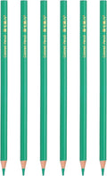 PATIKIL Sapphire Green Colored Pencils Set,6 Pcs Oil Color Pencils Wooden Coloring Drawing Pencil for Artists Art Painting