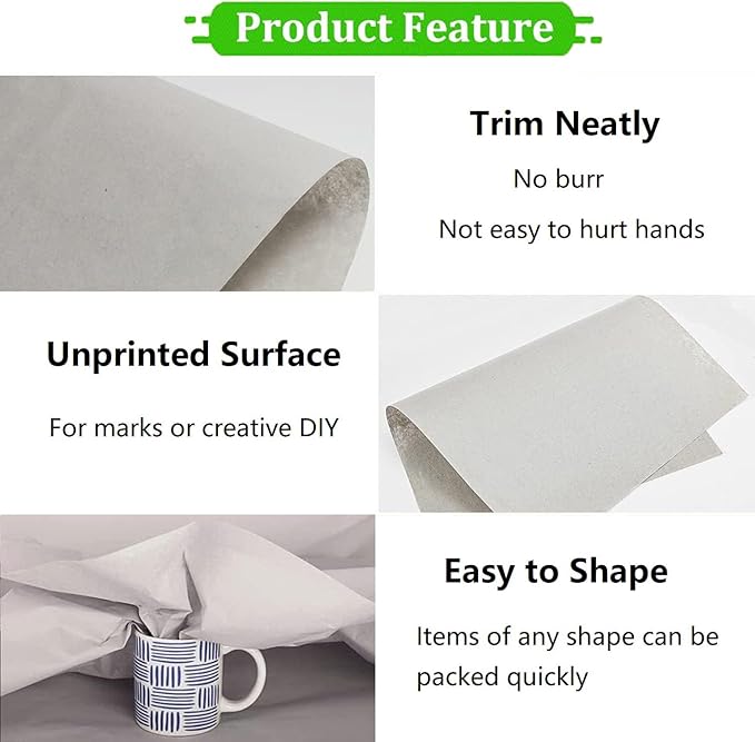 300 Sheets Large Packing Paper for Moving Bulk Newsprint Packaging Paper for Wrapping Must Have Packing Material for Moving Supplies
