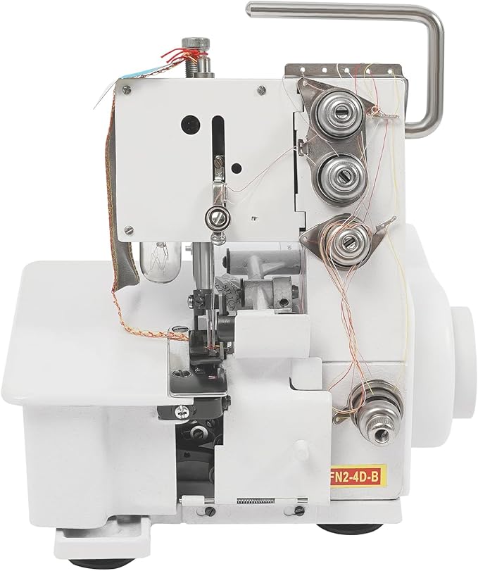 Overlock Machine & Metal Frame Serger, Professional 4 Thread Serger Overlock Machine, Four-thread Adjustable Overlocking Electric Sewing Machines for Sewing & Overlocking