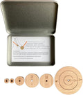 Jenerates Seam Circles,Wooden Circle Quilting Template Tracing Wheel Sewing Admission Marker Tool Quilting Rulers Precision Stitching Craft for Quilting Enthusiasts