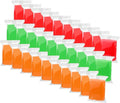 Air Dry Clay, 30 Packs Foam Clay, Soft Modeling Clay Super Light Weight Air Dry Clay Perfect for Arts Crafts - Red Green Orange