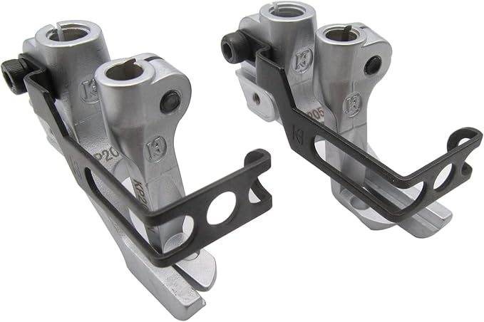 CKPSMS Brand - #KP-205-LN+KP-205-RN Left and Right Edge Presser Foot Compatible with/Replacement for Durkopp Adler Brand 204-370 205-370