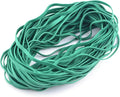 Coopay 120 Pieces Large Rubber Bands Bulk, 8 Inches Heavy Duty Strong Elastic Bands for Office Supply School Home, Securing Trash Can Garbage Cans, File Folders (Green)