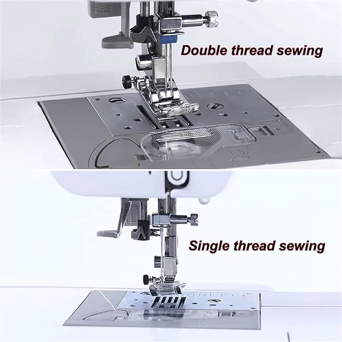 NOLLAM Multi-Function Embroidery Sewing Machine, Electric Digital Embroidery Machine,Home Mini Sewing Machine,with 7-Inch LCD Touch Screen,for Home Decoration,Clothing, Crafts
