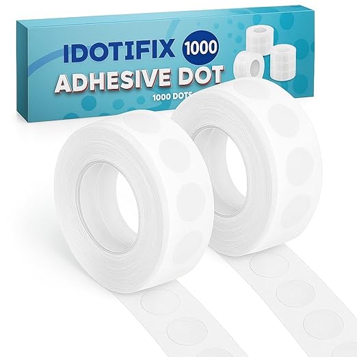 Balloon Sticky Dots Double Sided – 1000 PCS Balloon Tape for Arch, Balloon Stickers for Wall, Removable Adhesive Dots for Crafts, Party, Christmas and DIY Decorations