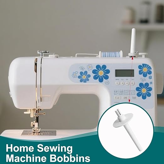 3Pcs Sewing Machine Spool Pin Thread Holder, Plastic Replacement Bobbin Pin for Twin Needle or Handheld Use, Compatible with Brother Sewing Machine Parts