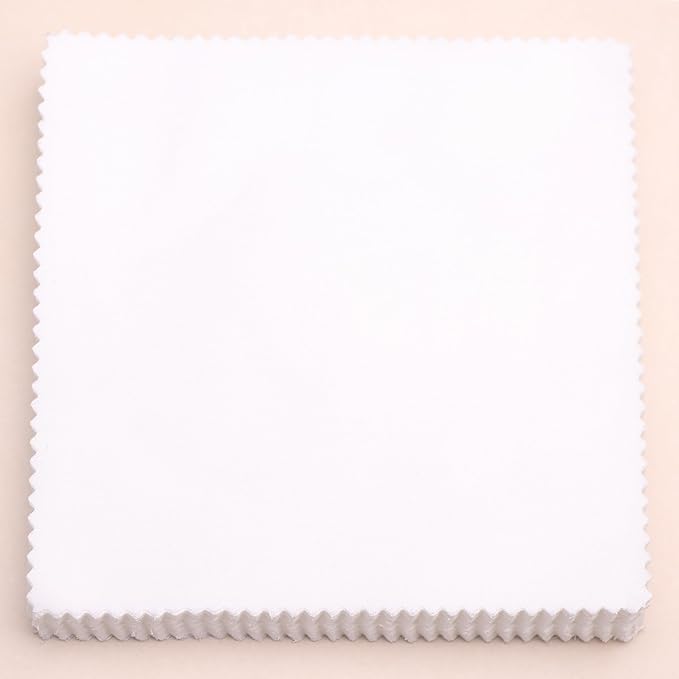 42 5-inch Cotton Fabric Squares Bundles, Charm Packs for Quilting 5 inch, 5x5 Charm Squares Fabric - for Sewing, Patchwork Quilts, and DIY Crafts, Solid White