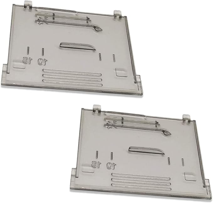 Bequilter 2pcs Slide Plate Assembly Cover Plate #XF2404001 for Brother BB370, BM2800, BM2800CT, BM2800FG, BM3550FG and More