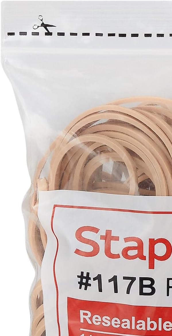 Staples Rubber Bands Size #117B