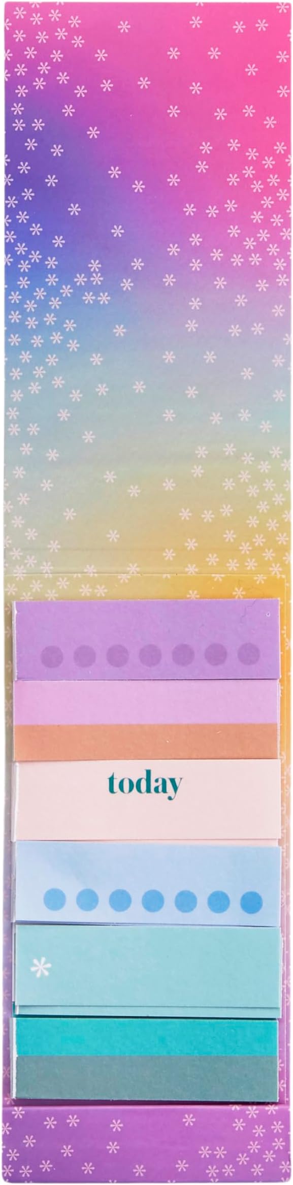 Colorful Washi Tape Sticker Pack | Set Reminders, Goals, and Tasks, in Style. 6 Designs, 10 Stickers Each, 60 Washi Strips Total