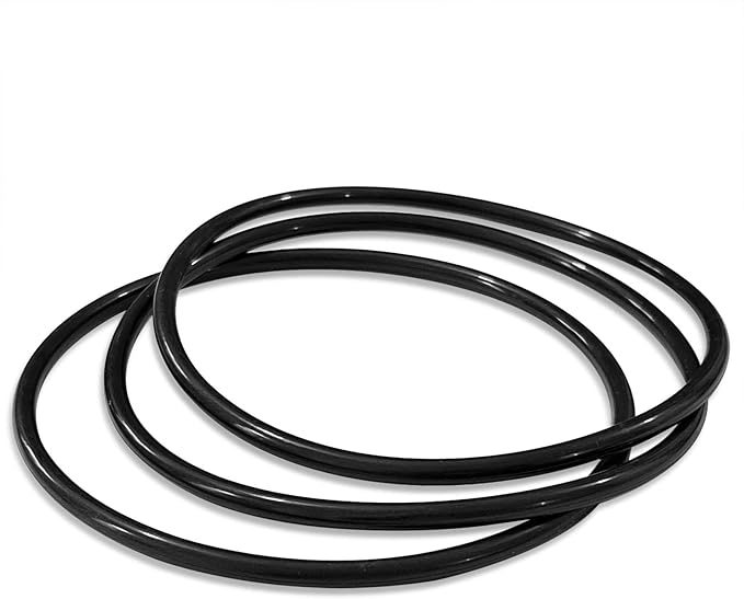 YEQIN 3Pcs Universal Sewing Machine Motor Stretchable Belt - Perimeter Ranging from 13"(330mm) to 15"(380mm) - Compatible with Singer White Domestic Sewing Machine