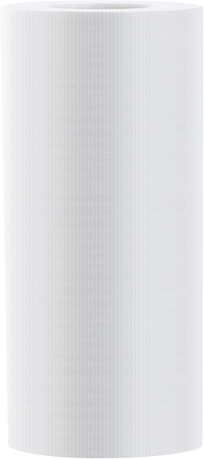 Water Soluble Stabilizer for Embroidery Topping Film (8 in x 50 yd Roll), Seneme 35um Clear Embroidery Stabilizers - Wash Away Embroidery Stabilizer for Machine Embroidery Stabilizer and Hand Sewing
