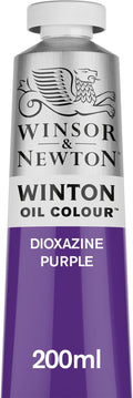 Winsor & Newton Winton Oil Color, 200ml (6.75-oz) Tube, Dioxazine Purple
