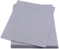 YYCRAFT Stiff Felt Sheets Thick Felt 9 Inch X 12 Inch - 12 Pcs Pack, Silver
