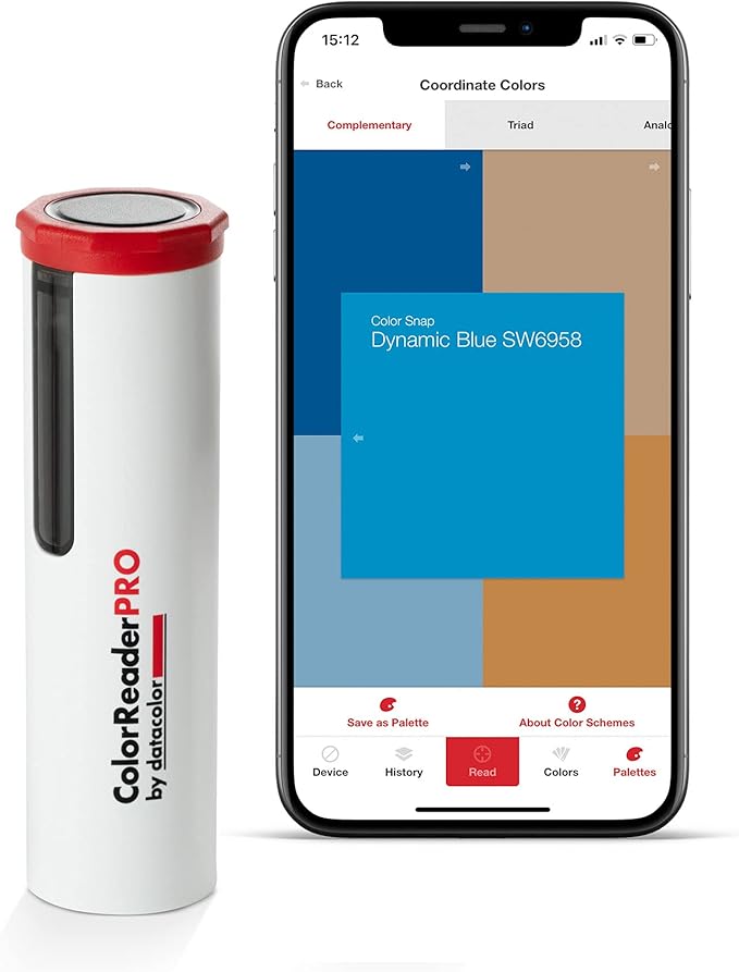 Datacolor ColorReader Pro – Identify Paint Color Instantly – Professional Color Matching Tool - Designed For Painters, Designers and Facility Managers