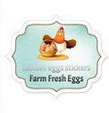 2,2.5,3,3.5,4inch Custom Egg Carton Labels Sticker Farm Fresh Eggs Cartons Sticker Label, Customized Egg Stickers， Custom retrun Egg Carton Label (4)