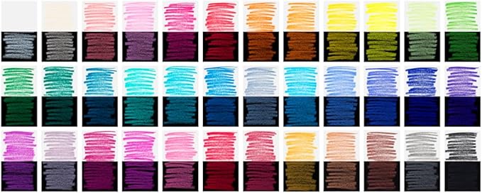 Faber-Castell Black Edition Colored Pencils - 36 Count, Black Wood and Super Soft Core Lead, Neon and Pastel Color Pencil Set, Colored Pencils for Adult Coloring Book, Art Pencils for Beginners