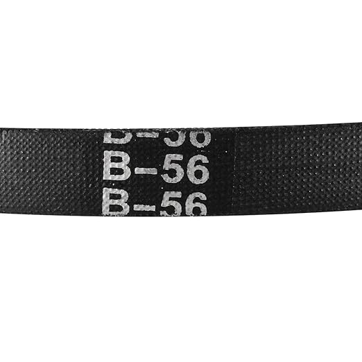 uxcell B-56 V-Belts 56" Inner Length, B-Section Rubber Drive Belts