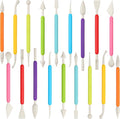 18PCS Clay Sculpting Tools, Double Head Air Dry Clay Carving Tools Kits for Kids and Adults, Sculpting Tools for Clay Sculpey, Modeling Clay Ideal, Air Dry Clay and Shaping