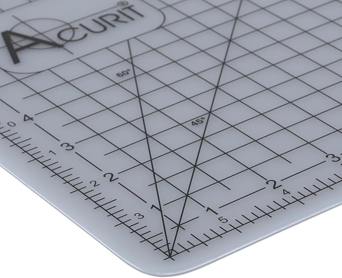 Acurit Self-Healing Cutting Mats - Self-Healing Craft Mats for Cutting, Measurements, Studios, Design, & More! - [Green - 18x24"]