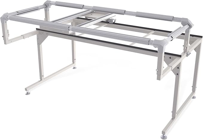 Q'nique 19X - Elite Long Arm Quilting Machine and Q-Zone Hoop Quilting Frame | Quilting Machine and 5' Hoop Quilting Frame | Grace Quilting Machine | Grace Quilting Frame