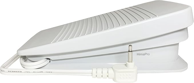 HimaPro Foot Control Pedal and Power Cord for Domestic and Imported Sewing Machines - Variable Speed Control (FC-322 / XC8816021)