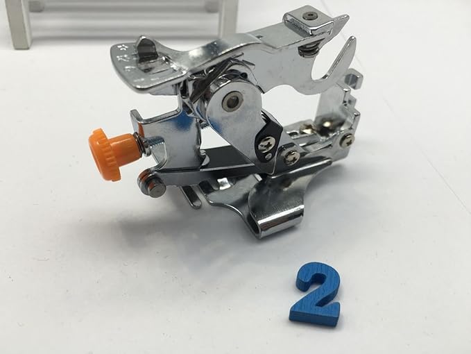 HONEYSEW Ruffler Foot for Singer Brother Juki Low Shank Sewing Machine (2 Style)