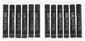 PATIKIL Black Oil Pastels, 12Pcs Soft Oil Crayons Creamy Pastels Stick Art Supplies for Art Painting Drawing Blending Graffiti for Artists Beginners