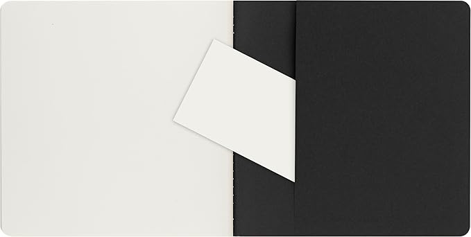 Moleskine Art Sketch Album, Soft Cover, Square (7.5" x 7.5") Plain/Blank, Black, 88 Pages