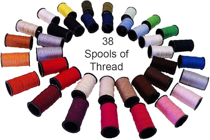 ARTIKA Sewing Kit for Adults and Kids (142 PCS) - Small Beginner Set w/Multicolor Thread, Needles, Scissors, Thimble & Clips - Emergency Repair and Travel Kits - Sewing Accessories and Supplies