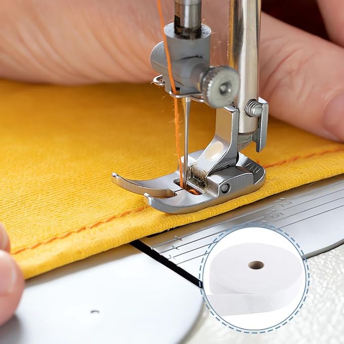 2 1/2 Inch Jelly Roll Batting Strips for Rugs - 2 Rolls Fusible Batting Tape for Quilting for Quilting, Throw Rugs, Fabric Tube Maker Needle Punched Maker Tool, 2 Rolls 200 Yards Total(2 1/2in×100yd)