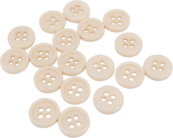 Mandala Crafts Khaki Buttonhole Elastics Band Pants Waist Tightener for Jeans - 0.75 In 15 Yds Khaki Elastic with Button Holes for Button Extender Waistband Belt