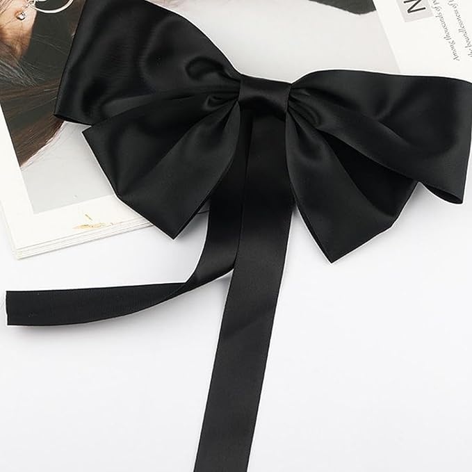 100 Yards Black Satin Ribbon Polyester Ribbon for Gift Wrapping Very Suitable for Weddings Party Hair Bow Invitation Decorations and More（1-1/2 inch X 50Yards X 2 Roll）