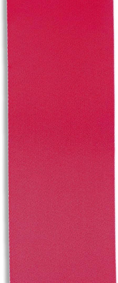 Bright Pink Satin Blanket Binding 2 Inch x 4 3/4 Yards Single Fold Tape for Quilt Edging Pink Smooth Finish Easy to Sew On Durable Trim Material Ideal for Blanket Crafts DIY Projects Sewing