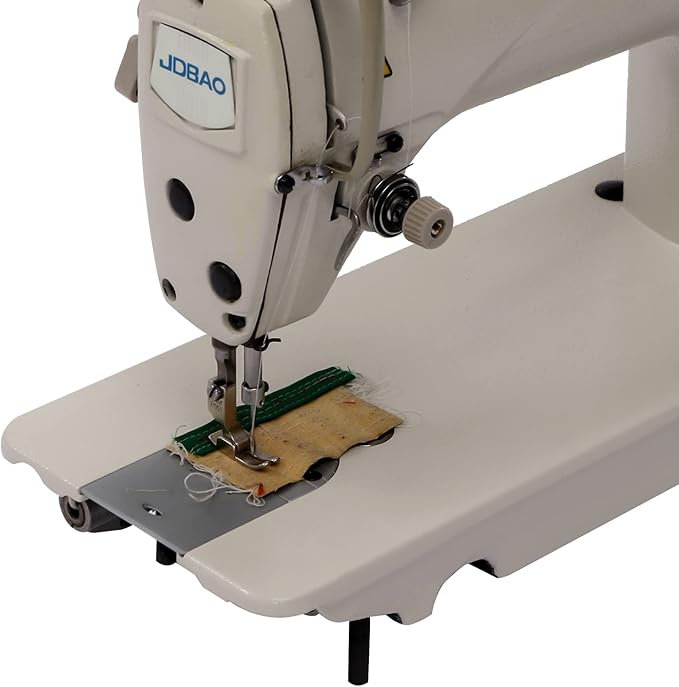 Industrial Sewing Machine Kit 550W, 3500 s.p.m Sewing Tool with 1/2HP Motor Commercial Sewing Machine with Automatic Threading, Reverse Sewing, Adjustable Stitch Distance and Speed