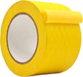 WOD MTC5 Colored Masking Tape, Yellow, 3 inch x 60 yds. Colorful Teacher Painters Tape for Fun DIY Art & Crafts, Lab Labeling, Writable & Classroom Decorations