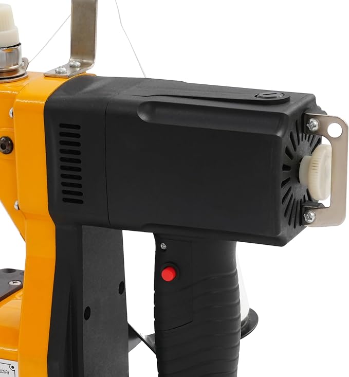 Bag Sewing Machine, Electric Cordless 36V Portable Bag Stitching Closer Sewing Machine 1700 Stitches/Min High Speed Bag Sealer Adjustable Crimper 210W Pure Copper Motor with Dust Cover