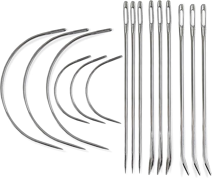 ZP Crafts 15 Professional Leather Needles Kit for Hand Sewing with Different Types for Your Projects