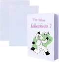 3 Pack Hardcover Blank Book,7x10 Inch Unlined Sketchbook Journal - 18 Sheets/36 Pages Each, Bulk Pack of White Hardcover Blank Books for Writing, Drawing Make Your Own Book, Multi-Purpose for Students & Adults