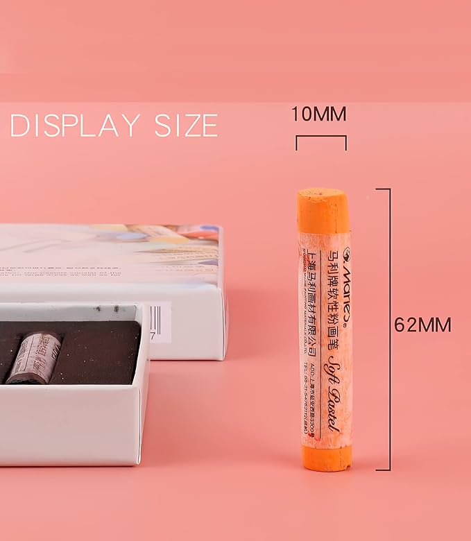 YYMIYU Soft Color Chalk Pastels for Professional Artist 36 Colour