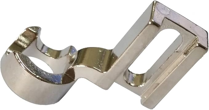 HONEYSEW 1/4" Ruler Foot Metal Frame Quilting Embroidery Low Shank Sewing Machine Presser Foot for Singer Pfaff Viking Brother